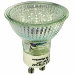 GU10 LED ES50 1,5W Red , Светодиодная лампа 1.5Вт, красный цвет, цоколь GU10